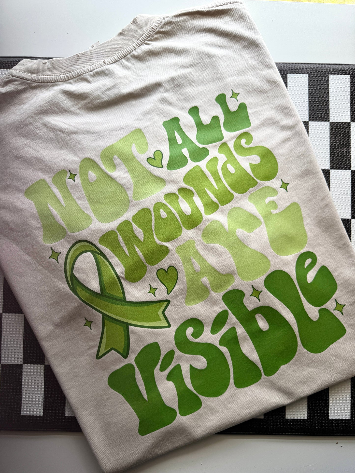 NOT ALL WOUNDS ARE VISIBLE.