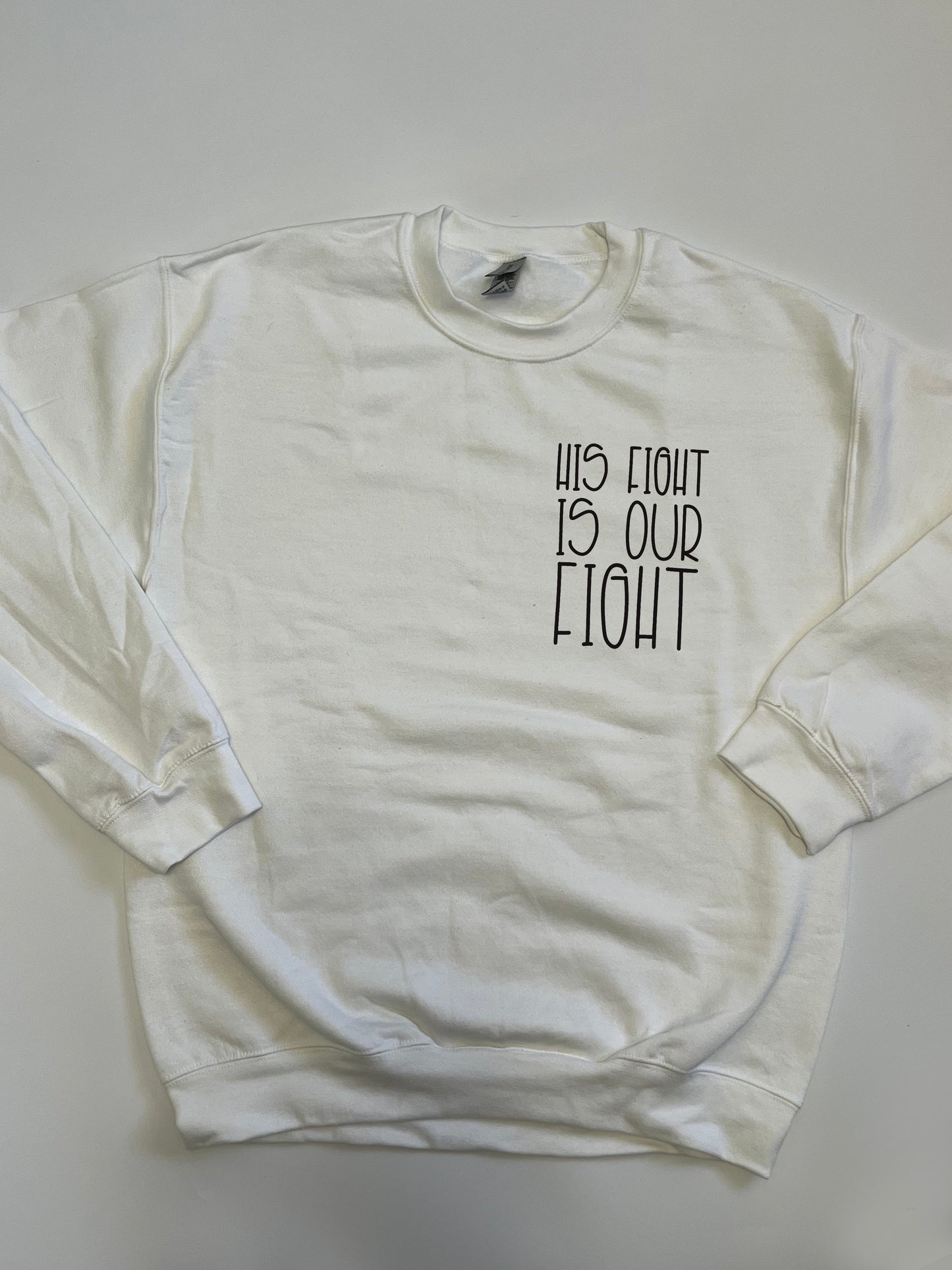 ADULT. LONG SLEEVE TSHIRT. OUR FIGHT. PREORDER.