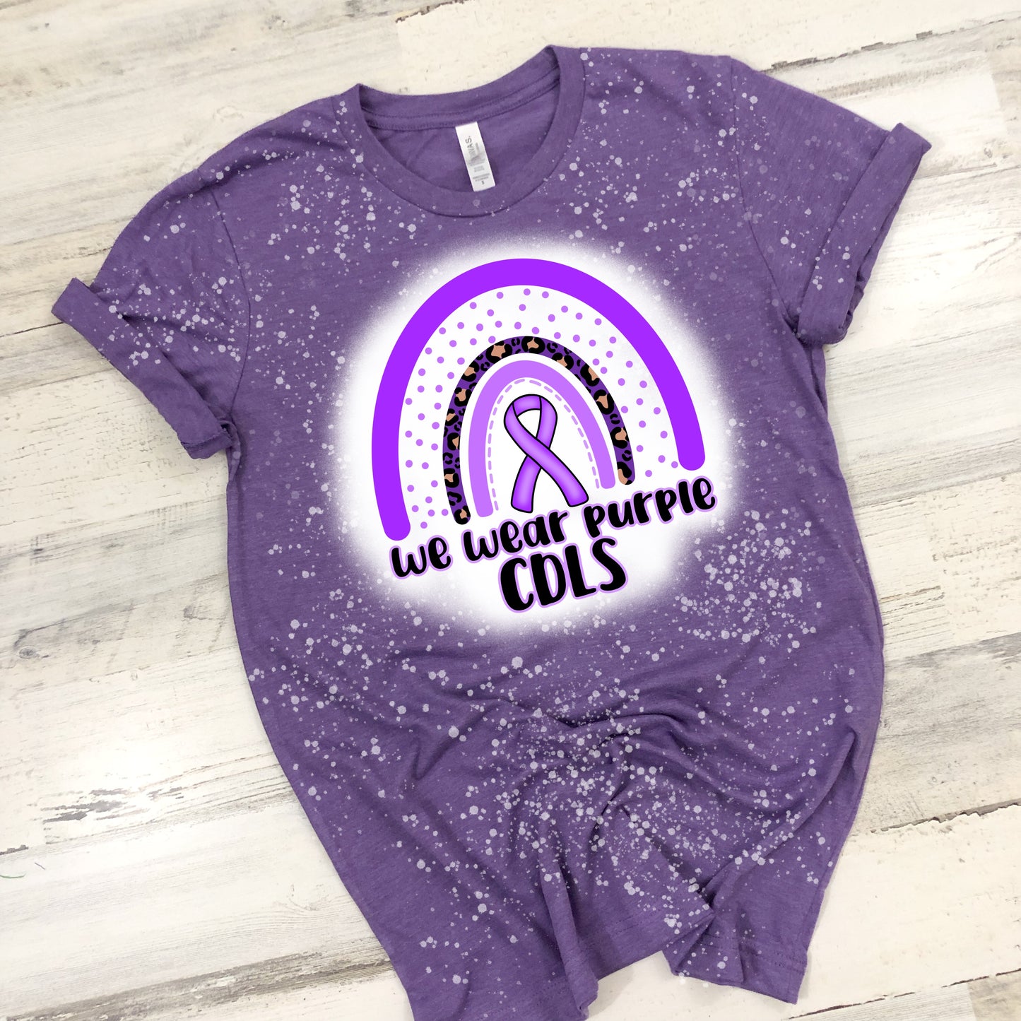 TODDLER. TSHIRT. WE WEAR PURPLE. PREORDER.