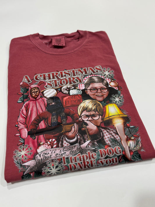 LG TSHIRT. CHRISTMAS STORY.