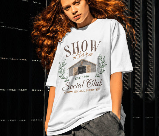SHOW BARN SOCIAL CLUB.