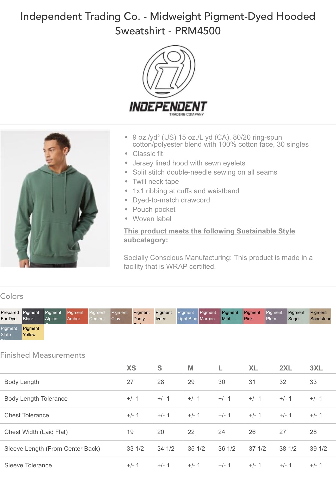 INDEPENDENT HOODIE