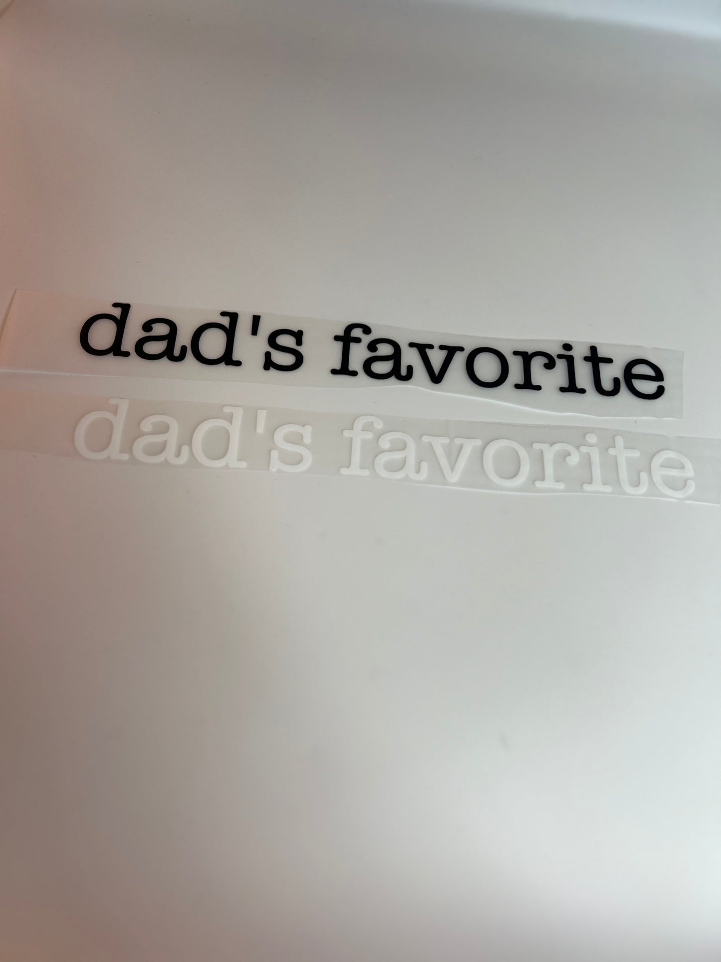 DADS FAVORITE -WHITE