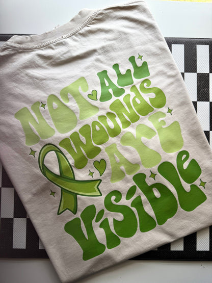 NOT ALL WOUNDS ARE VISIBLE.
