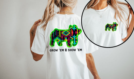 NEON AZTEC SHOW ANIMAL.