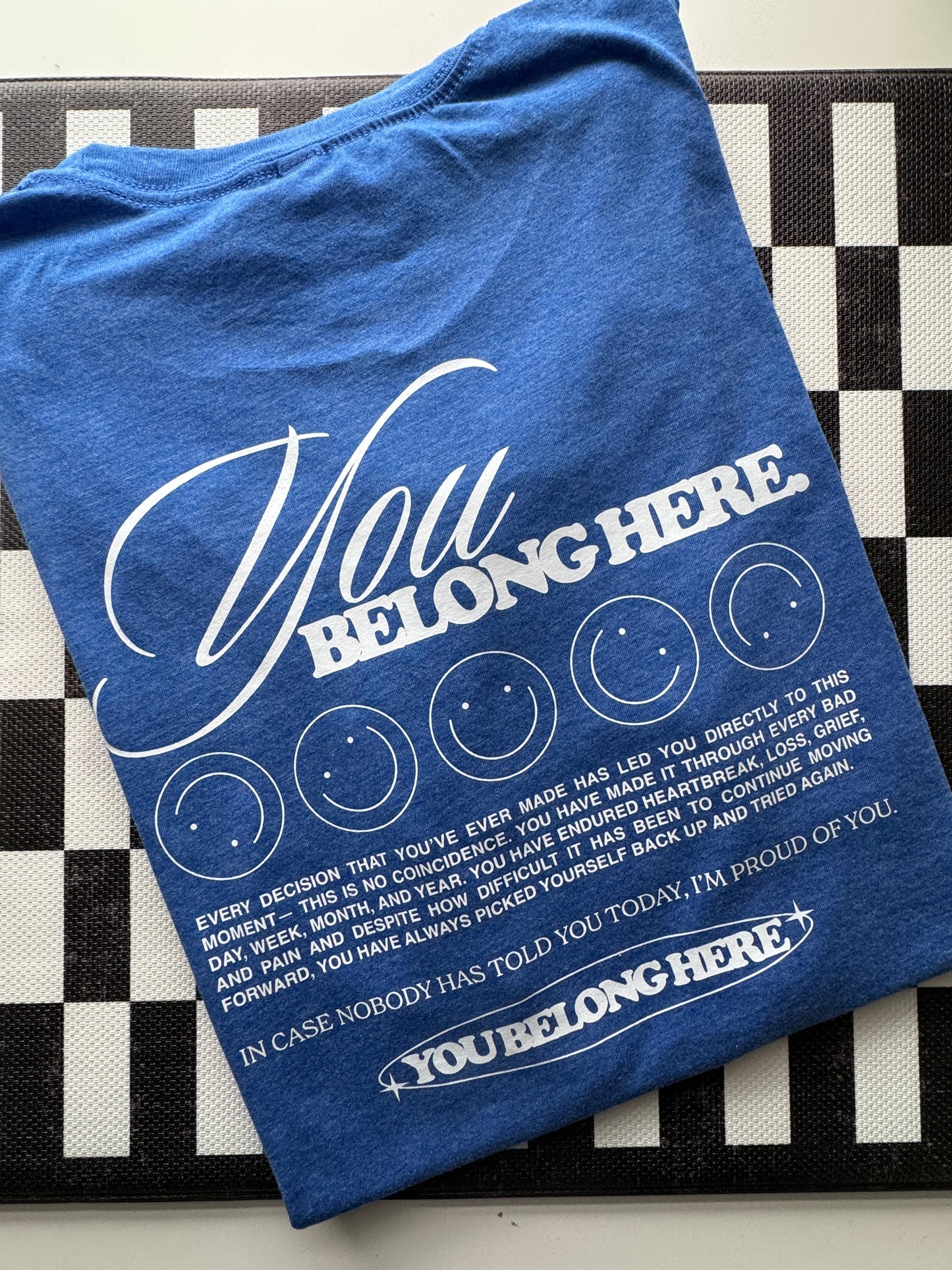 YOU BELONG HERE.