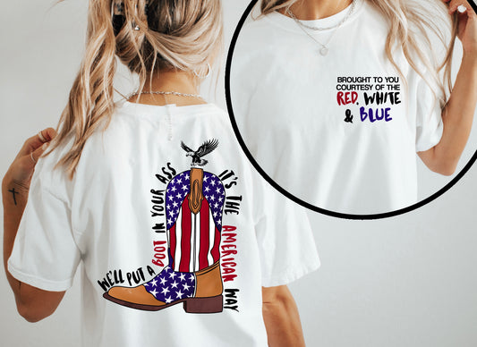 COURTESY OF THE RED WHITE & BLUE.