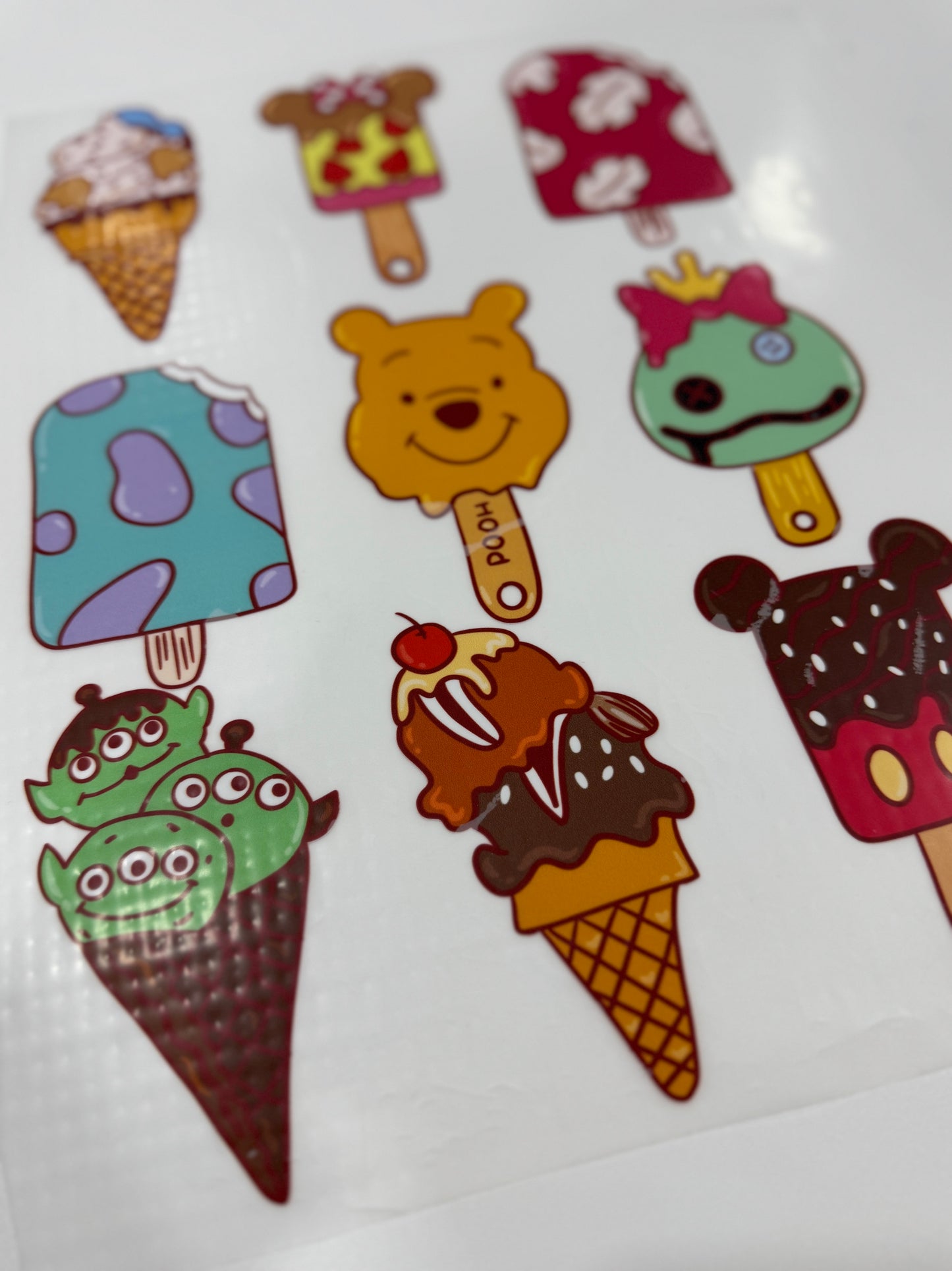 CHARACTER ICE CREAM