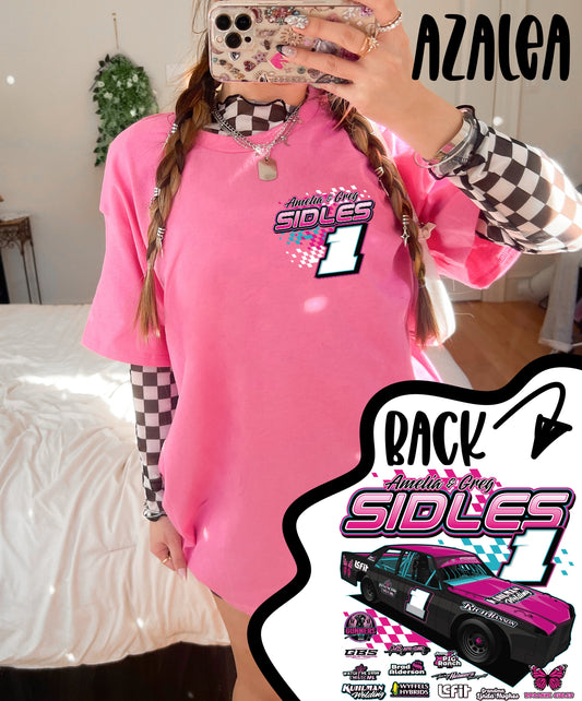 SIDLES RACING. T-SHIRT.