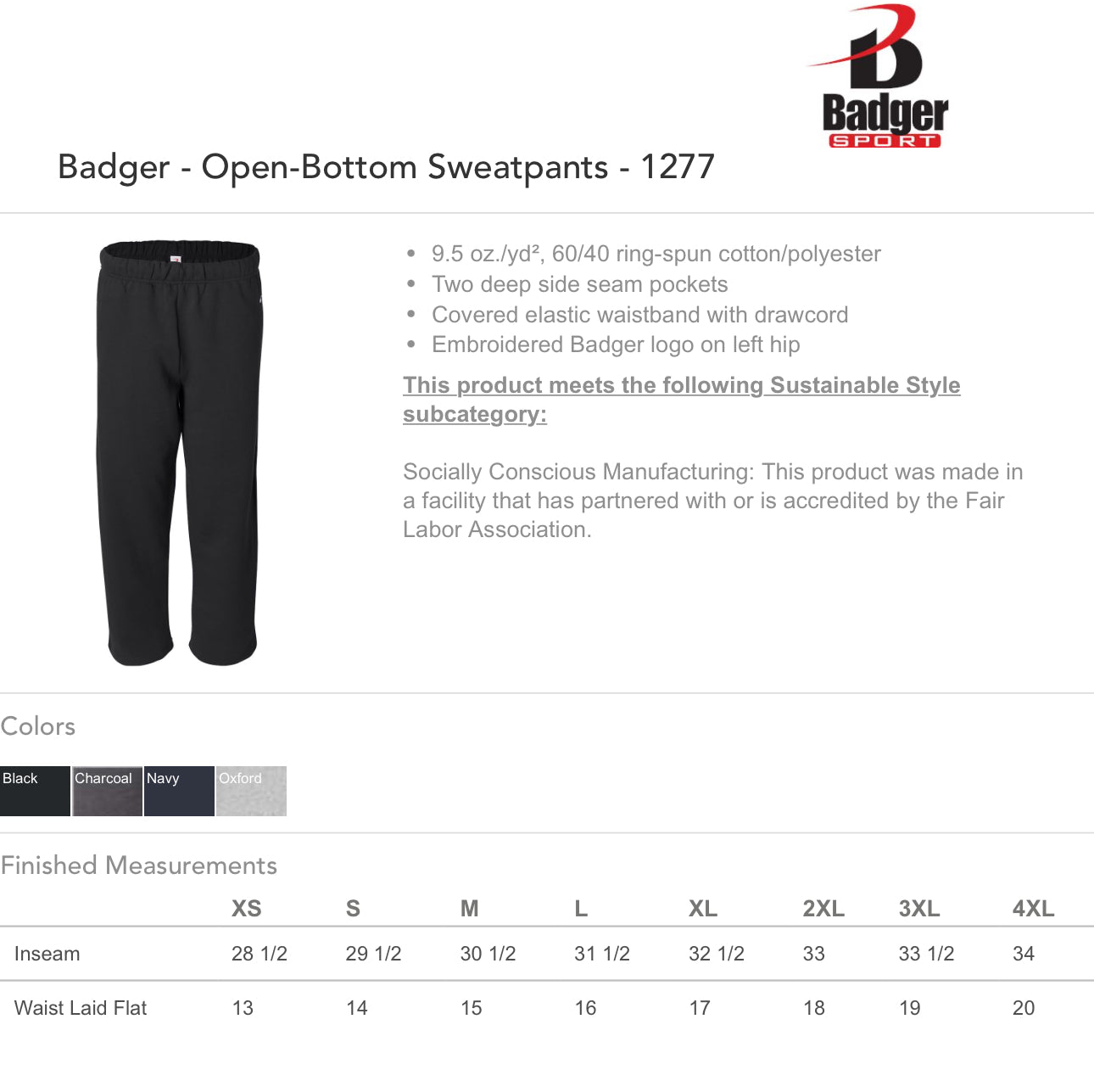 SIDLES RACING. SWEATPANTS.