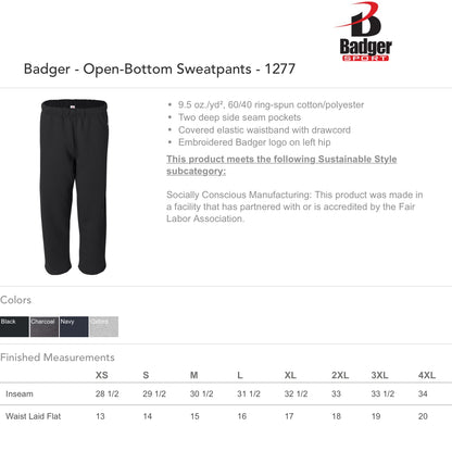 SIDLES RACING. SWEATPANTS.