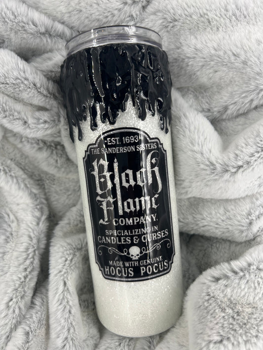 Hocus Pocus Black Flame Candle